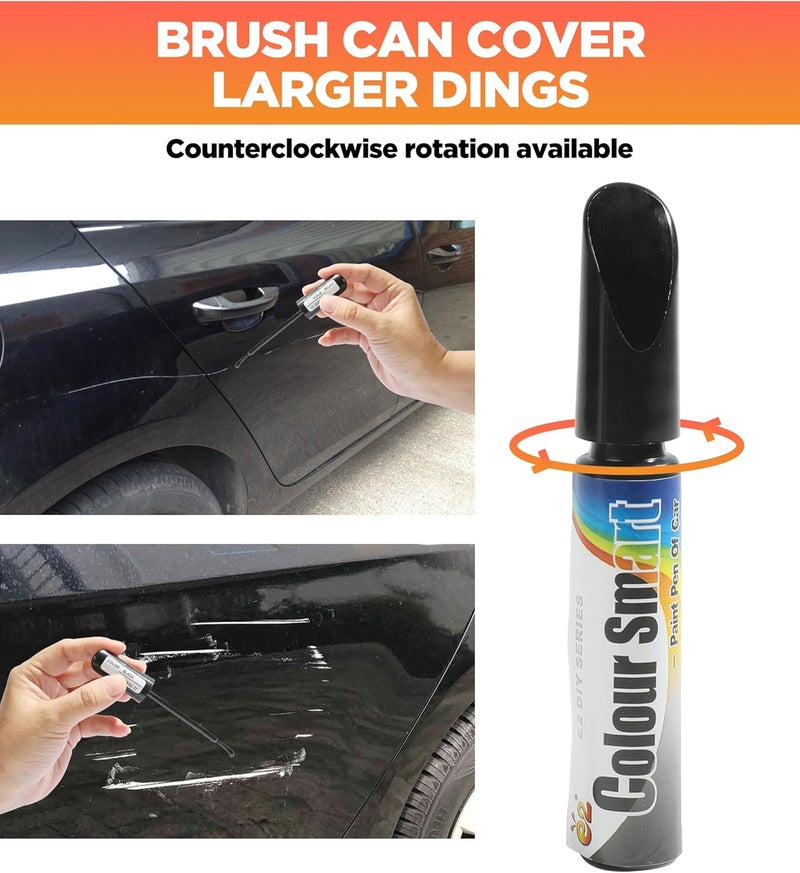 AOCISKA Car Scratch Repair,Scratch Remover for Vehicles,Car Remover Scratch Paint Pen Car Touch Up Paint Fill Paint Pen,Car Accessories Touch-up Pen Car Scratch Remover for Deep Scratches (Black) - Image 3
